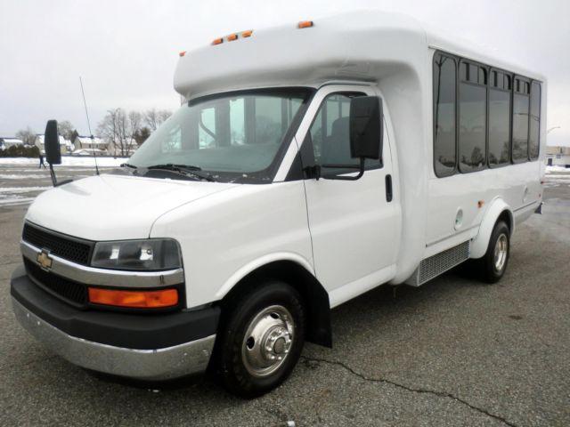 2011 Chevrolet G3500 Express 14 Passenger Non-CDL Shuttle Bus For Sale