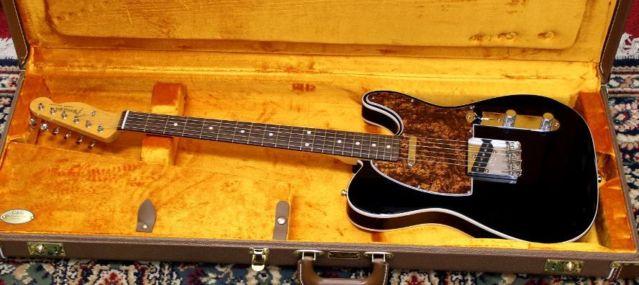 2011 Fender American Vintage '62 Telecaster Custom Black w/OHSC