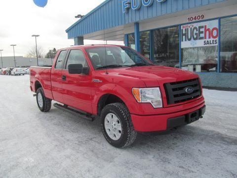2012 FORD F-150 4 DOOR EXTENDED CAB TRUCK