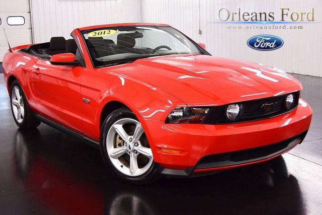 2012 Ford Mustang 2D Convertible GT