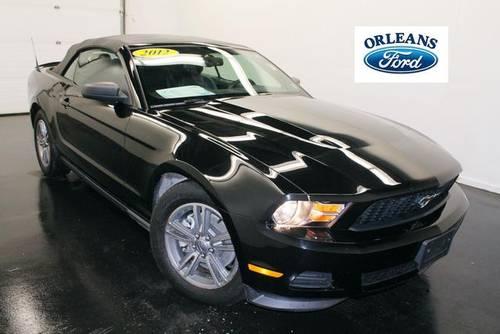 2012 Ford Mustang 2D Convertible V6 Premium