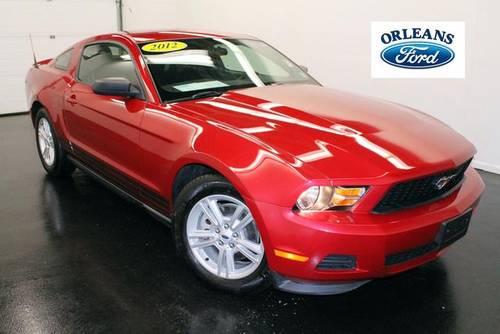 2012 Ford Mustang 2D Coupe V6