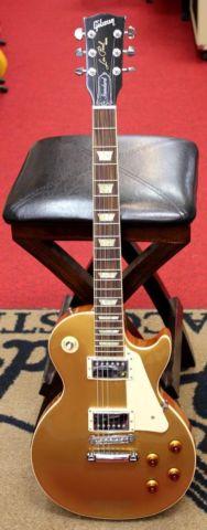 2012 Gibson USA Les Paul Standard Gold Top Electric Guitar