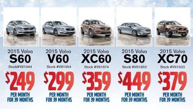 2015.5 Volvo S60 ***Special Lease $249/month****