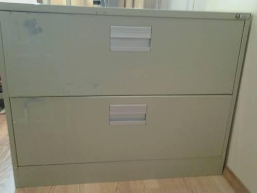 2 Drawer Lateral Filing Cabinet in Good Condition
