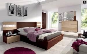 390 Nina 5pc King Size Bedroom Set Dupen Collection by ESF