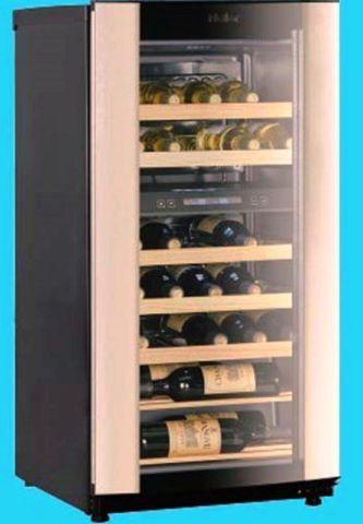 40 Bottle Dual-Zone Wine Cooler with Dual Storage Compartment New!
