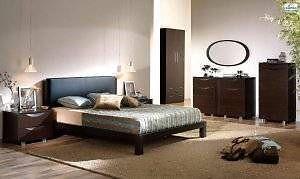611 Madrid Modern Spain made Queen Size 5pc Bedroom Set By ESF