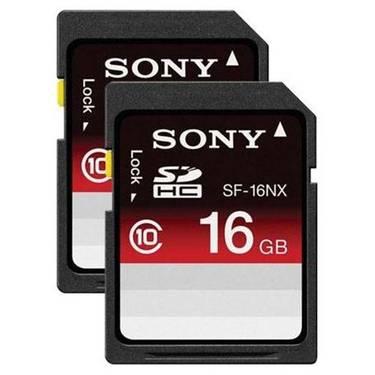 6(!) Sony 16GB SDHC Class 10 SD Memory Card - $34