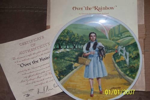 7 WIZARD OF OZ PLATES