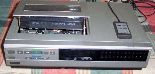 A Vintage VCR