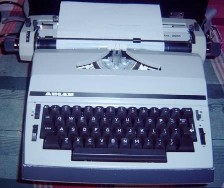 Adler Electric Typewriter