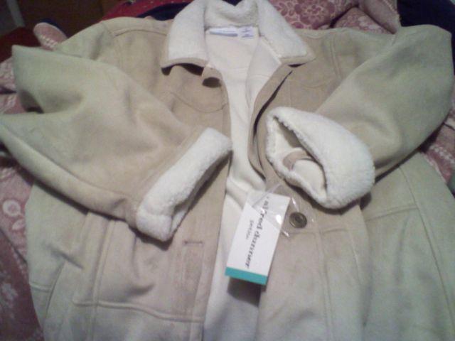 Alfred dunner coat brand new with tags size 16p