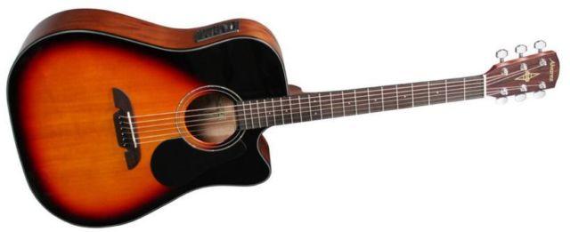 Alvarez Artist AJ418C Jumbo Solid Top Acoustic Electric Guitar