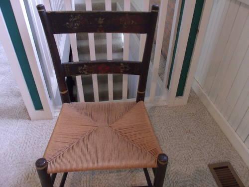 Antique Hitchcock Style Chair