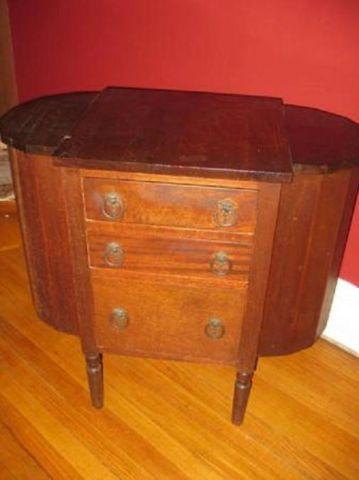 Antique Martha Washington Sewing Cabinet