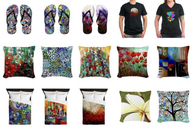 Art Inspired Home Decor and Apparel
