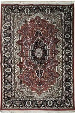 Art Silk 4x6 Rug Traditional Carpet