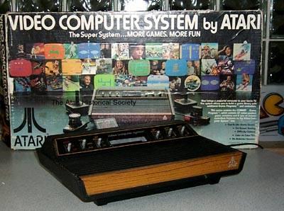 Atari 2600 Woodgrain Console with Recorder and Word Processing Unit an
