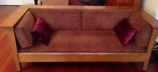 AUTHENTIC STICKLEY PRAIRIE SETTLE COUCH, CHAIR AS A SET OR ALONE - $20