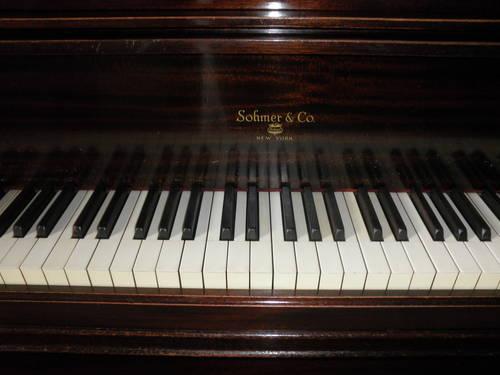 Baby Grand Piano - Sohmer 5 ft. mahogany