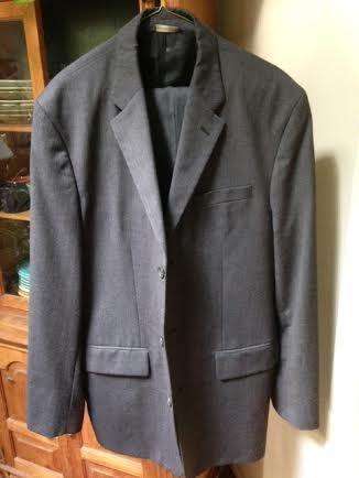Banana Republic dark gray men's suit, 44L, slacks size 35 - 34