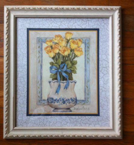 Barbara Mock Framed Floral Prints
