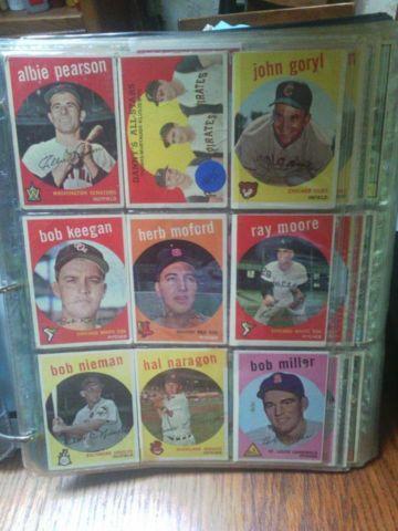 Baseball Cards Collection Eary 50's to mid-70's