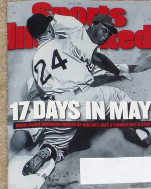Baseball Memorabilia Wheaties Box-Jackie Robinson 50th anniversary