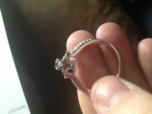 Beautiful engagement ring!