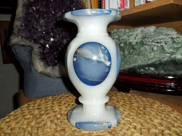 Beautiful Hand Carved Marble Vase