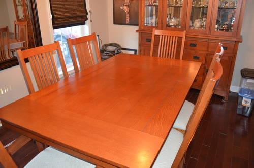 Beautiful Mission Dining Set - PRICE REDUCED!