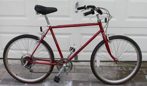 Bicycle Used Schwinn 26 inch Cruiser Supreme Red 5-speed