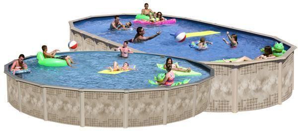 Big Yukon- 52 inch high-18 foot Above Ground Swimming Pool Package-NEW