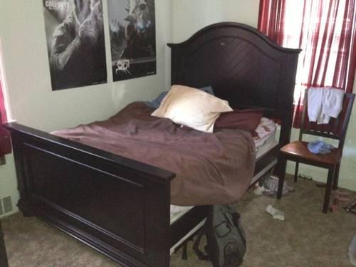 Black Full size bedroom set