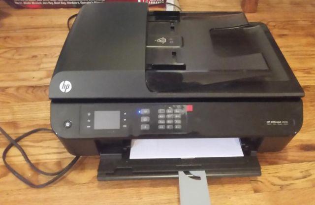 Black HP Hewlett Packard Officejet 4630 Network All In One Printer Fax