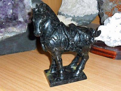 Black Jade Antique Carved Horse-Originally $295.00
