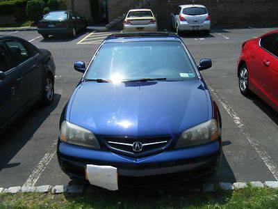 Blue, 2003 Acura CL Base Coupe 2-Door 3.2L.