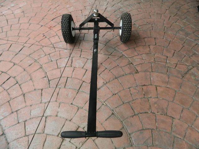 Boat trailer dolly; tongue weight 600 lbs.; for boat/jet ski trailers