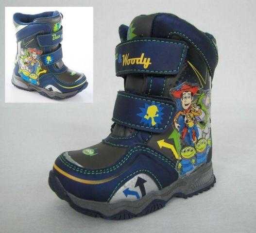 Boots Waterproof Disney/Pixar Winter Toy Story 3 Light-Up Boys NEW