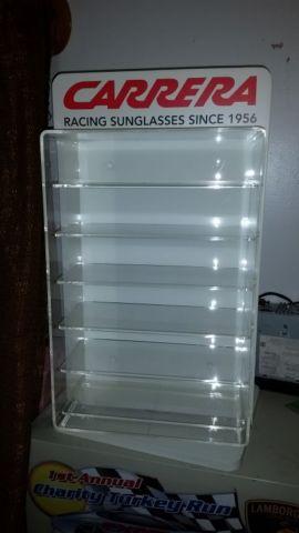 Brand new carrera racing sunglasses spinning display unit