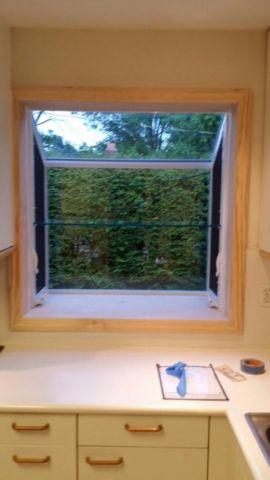 Brand new garden window