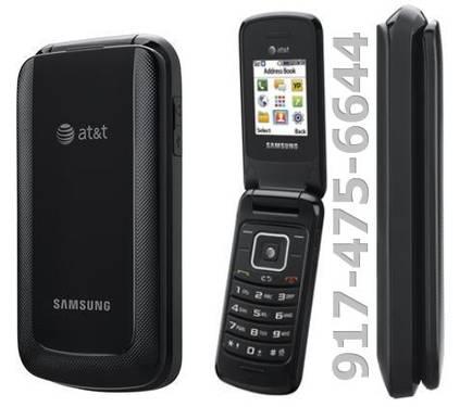 BRAND NEW IN BOX NEVER USED AT&T SAMSUNG BASIC FLIP PHONE a107!!!
