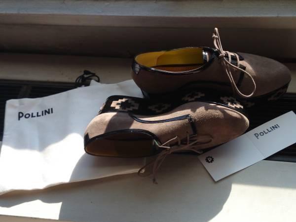 Brand New Pollini Italian Leather Shoes on Sale
