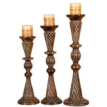 Brand New set of 3 Wire Candle Holders