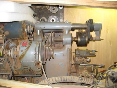 Burke tabletop Horzontal Milling Machine with Vertical Milling Attach