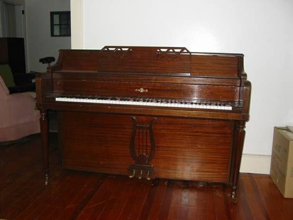 cable console upright piano