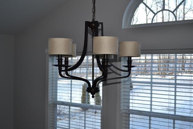 Chandelier 5 lights made by Hampton Bay purchased for $250 EUC