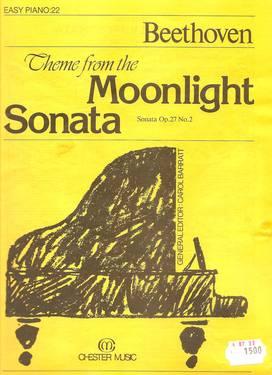 Claire De Lune, Moonlight Sonata - Simplified Piano Versions