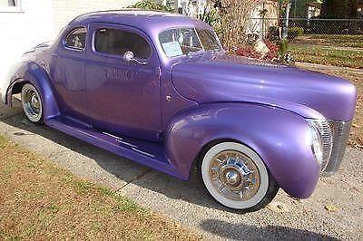 classic custom 1940 Ford 2 dr coupe, Vintage